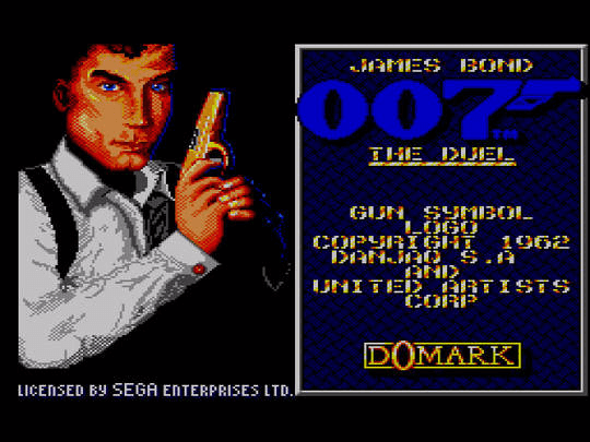 James Bond 007 The Duel screenshot 4 for Sega Master System